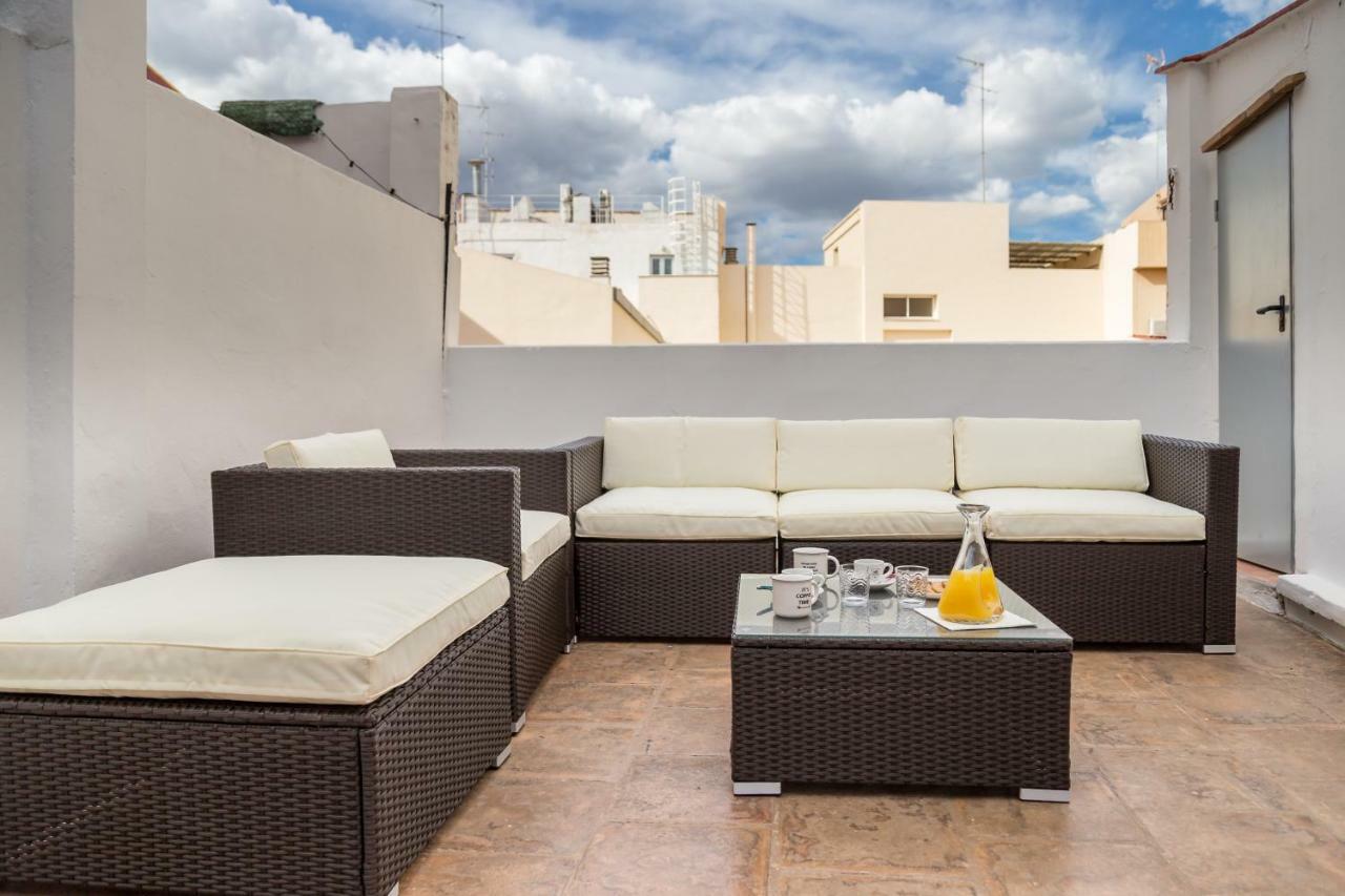 شقة Florit Flats - Center Luxurious 1Br 1Ba Terrace Wi-Fi Ac فالنسيا المظهر الخارجي الصورة