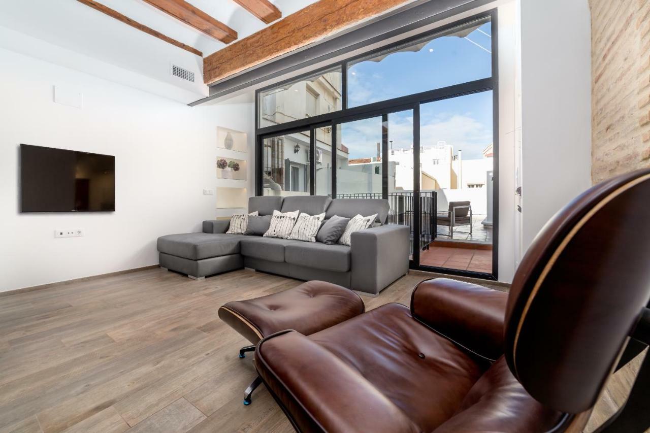 شقة Florit Flats - Center Luxurious 1Br 1Ba Terrace Wi-Fi Ac فالنسيا المظهر الخارجي الصورة